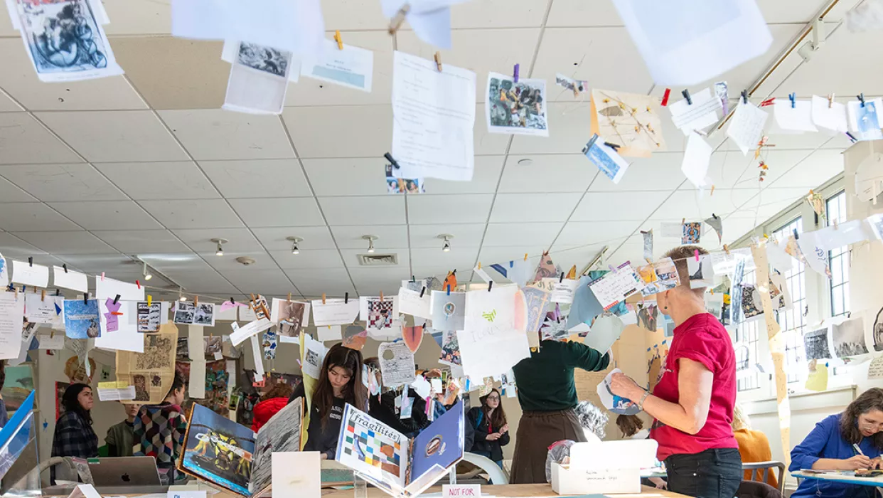 Timelapse of the Lynne Huffer residency by Zachary Hartzell Blank Creative.